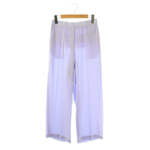 24SS POWDER CREPE RELAX ST PO パンツ ワイド 0 ラベンダー /HK OS
