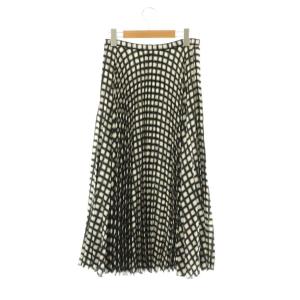 Theory CHECK TWILL POLY WB PLEATED SKT プリーツスカート ロング チェック 2