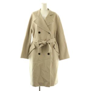 LUXE NEW DIVIDE DB BELT COAT DF ダブルコート アウター ベルト付き S
