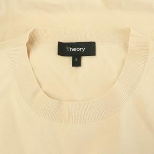 Theory 23SS COMPACT CREPE NEW COCOON  PO ニットプルオーバー フレンチスリーブ
