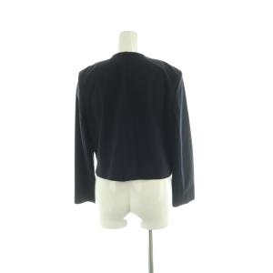 Theory 24SS NEOTERIC TWILL LS PATCH JKT ジャケット 2 紺 ネイビー ノーカラー