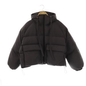 24AW カポック混ショートダウンジャケット 36 パープル