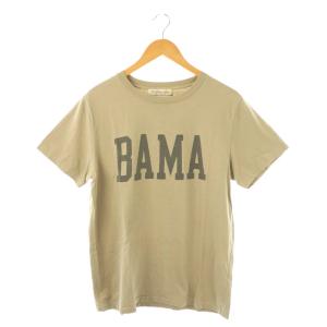 BAMA T-SH Tシャツ カットソー 半袖 LAppartement取り扱い L ベージュ /HK