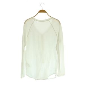 Deuxieme Classe Henly Long Tシャツ ロンT ヘンリーネック ホワイト /MY OS SH