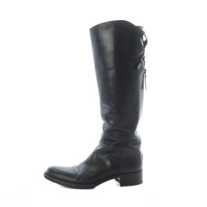 SARTORE クロスベルト ジョッキーロングブーツ 38 ブラック