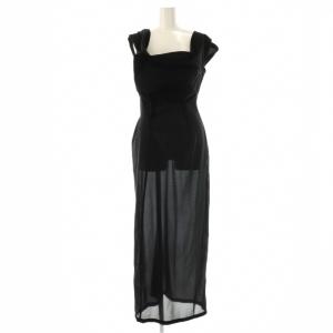 FJ-D03-902 コットン ワンピース S ブラック /ES OS