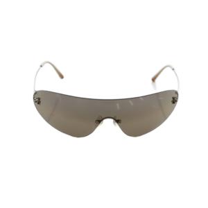 CHANEL ココマーク サングラス メタルフレーム 0136 120 茶 ブラウン 4014 /AQ OS
