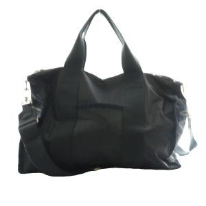 ボストンバッグ ショルダー ナイロン 黒 ブラック /SS OS