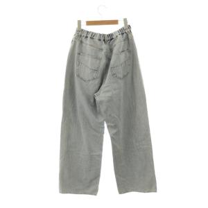 BEARDSLEY 24SS ラップ風デニムパンツ ジーンズ ジッパーフライ F ライトブルー /NR OS