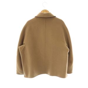 MAX MARA WEEKEND LINE ウールリバーシブルショートコート 36 ベージュ ネイビー