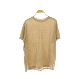 25SS Prime wool jersey Tシャツ カットソー モカベージュ /CX OS