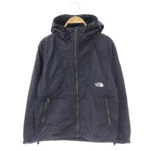 ナイロンデニムコンパクトジャケット ジップアップ M ネイビー NPW22136 /HK OS