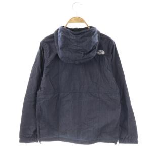 THE NORTH FACE ナイロンデニムコンパクトジャケット ジップアップ M ネイビー NPW22136 /HK OS