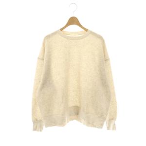 ハミルトンウールクルーネックニット カットソー F オフホワイト /DO OS