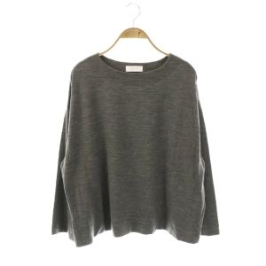 ウォッシャブルウールプルオーバー カットソー F グレー /DO OS