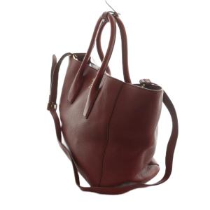 PRADA 2WAY トートバッグ ワインレッド
