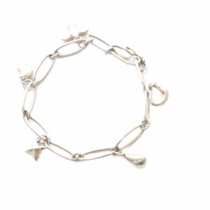 TIFFANY&Co. エルサペレッティ 5チャーム ブレスレット 925