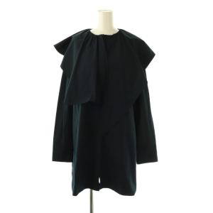 ケープタイプライターブラウス 長袖 F ネイビー /HK OS