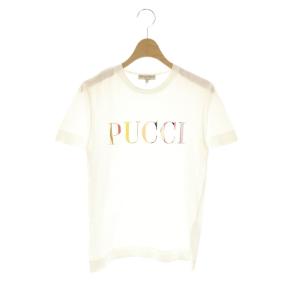 ロゴショートスリーブTシャツ カットソー M ホワイト /DF OS