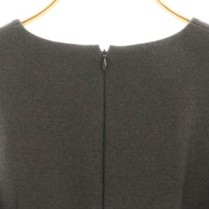 BLENHEIM ボンディングジャンスカ ジャンパースカート ワンピース M グレー /CX OS