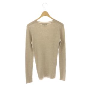 Theory REGAL WOOL MIRZI リブニット プルオーバー S グレージュ /DF OS