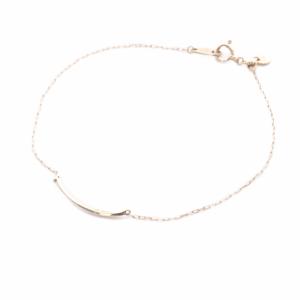 ミストピンク ブラウンダイヤモンド ブレスレット K10MPG ピンクゴールド /SRSH