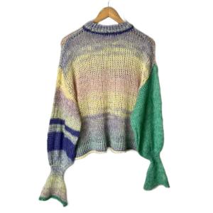 ROSE BUD シアーカスレニット 長袖 ニット グラデーション モヘヤ F マルチカラー 600-3114006 SH