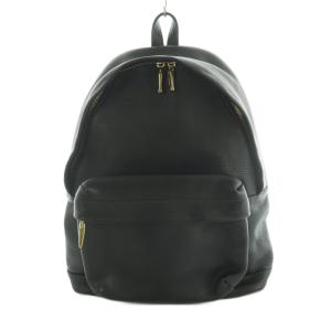 リュックサック バックパック レザー 黒 ブラック /MI OS