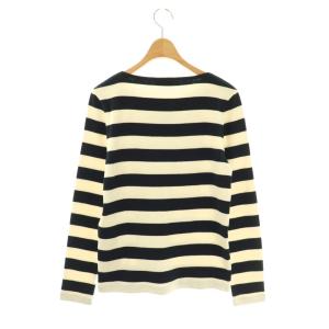 CELINE トリオンフ マリニエールTシャツ S ネイビー オフホワイト 2X47NA040