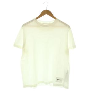 j40gc0001 ロゴラベルクルーネック半袖Tシャツ カットソー コットン XL オフホワイト /NR