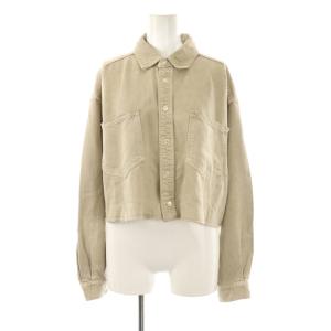 25AW リヨセルショートシャツ 長袖 前開き F ベージュ GGZ1052104A0009 /NR OS