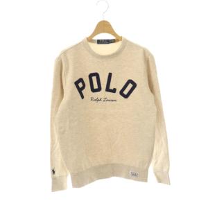 ロゴデザインプルオーバースウェットトップス XS キナリ ネイビー /DO OS