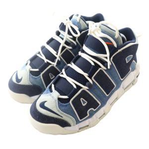 NIKE AIR MORE UPTEMPO 96 QS DENIM ハイカットスニーカー