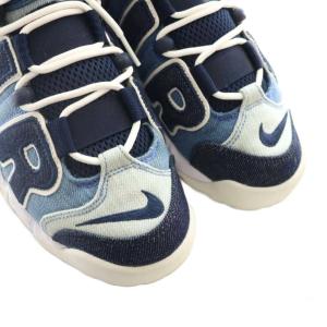 NIKE AIR MORE UPTEMPO 96 QS DENIM ハイカットスニーカー