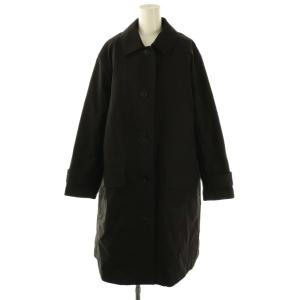 PROOFED COTTON NYLON TWILL ダウンライナー付きコート 2 ブラック