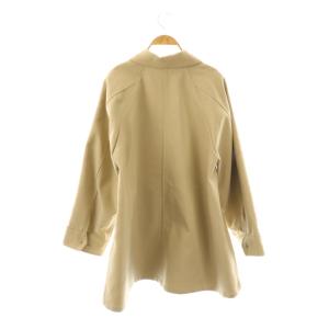 IENA トリプルクロスフードコート スプリングコート 38 ベージュ /ES OS SH