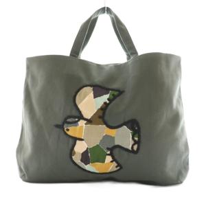 mina perhonen エチュードバッグ ピッザ etude bag piazza バッグ トート オリーブグーリン aba7209ps