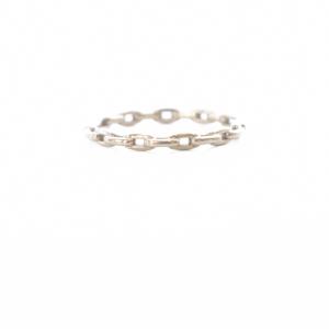 bijoux K18 RBGチェーンリング 12号