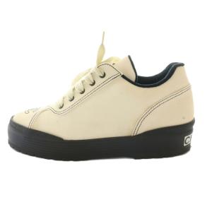 ローカットスニーカー ココマーク 38 ホワイト ブラック