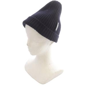ニット帽 帽子 紺 ネイビー /SR OH