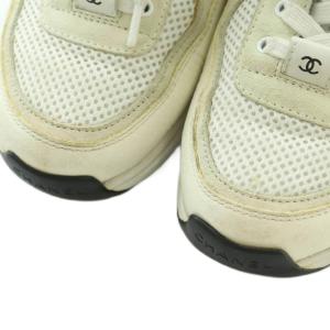 CHANEL Low TOP Trainer スニーカー 37 ホワイト G38299