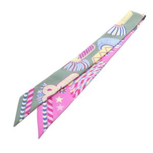 HERMES ツイリー EPAULETTES DE GALA シルク マルチカラー