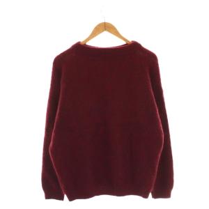 Acne Studios KNIT P/O メランジウールニットセーター  プルオーバー S ボルドー /CX OS