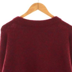 Acne Studios KNIT P/O メランジウールニットセーター  プルオーバー S ボルドー /CX OS