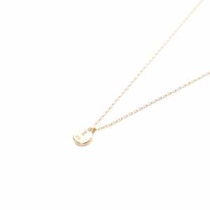 VENDOME AOYAMA イニシャル ネックレス K10YG イエローゴールド /SR