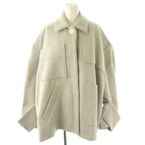 25AW MILITARY SOUTIEN-COLLAR COAT 38 グレー