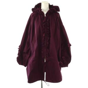 25AW FRILL BLOUSON 36 パープル