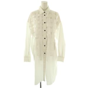 25AW GRID SHIRT 38 ホワイト