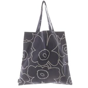 Pieni Piirto Unikko トートバッグ ハンドバッグ グレー /SR