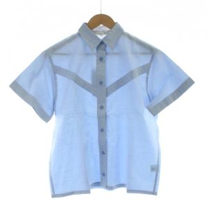 スポーツ 半袖シャツ S 青 ブルー /AB OS